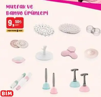 MUTFAK VE BANYO ÜRÜNLERİ